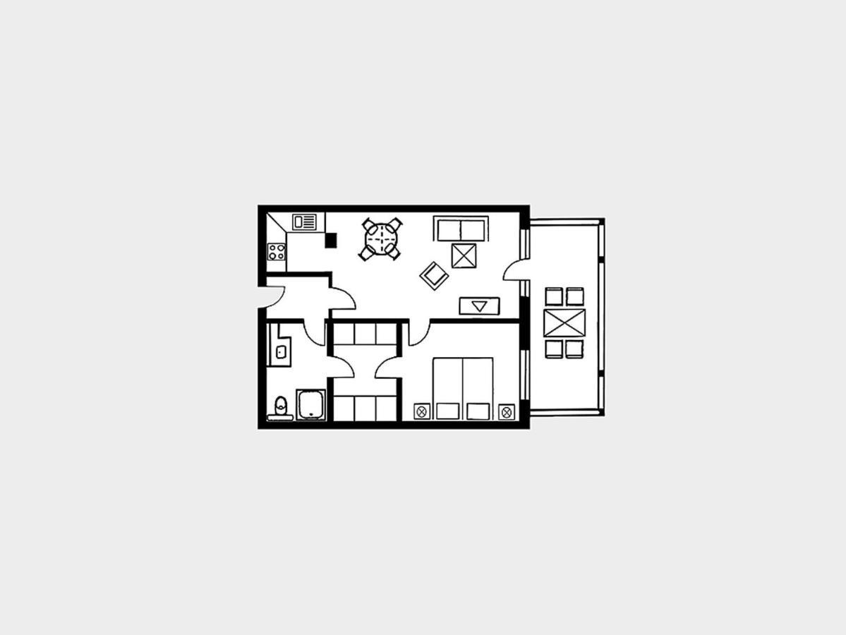 Strandvillen Binz - Ferienwohnung Mit 1 Schlafzimmer Und Balkon Ah-627 المظهر الخارجي الصورة